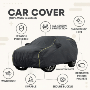 Dark Grey Tafetta With Yellow Piping